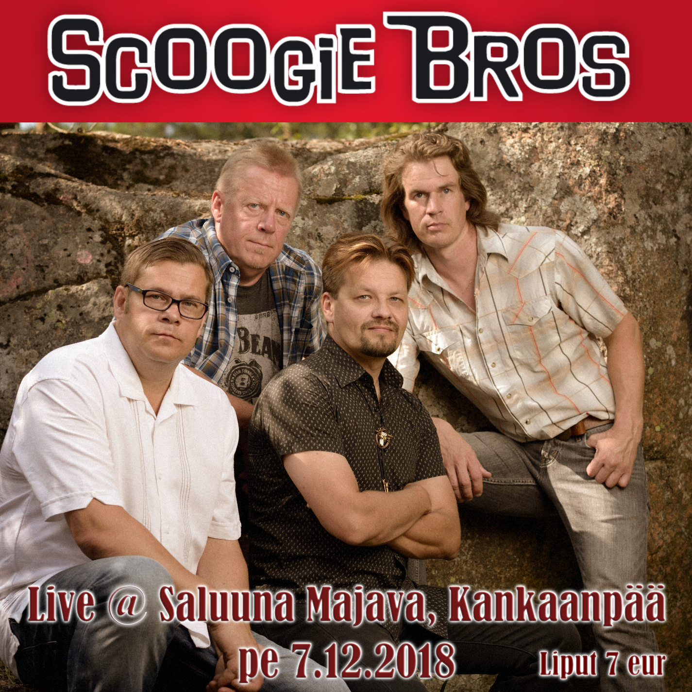 Scoogie Bros live @ Saluuna Majava, Kankaanpää pe 7.12.2018